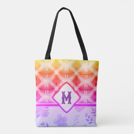 Tas met verbindende bloemen (Achterkant)