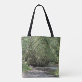 Tas met vijver onder de bomen (Achterkant)