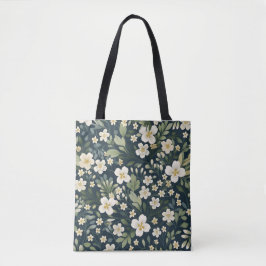 Tas met vintage geïnspireerde bloementuinprint