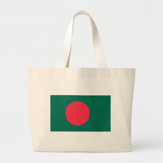 Tas met vlag van Bangladesh (Voorkant)