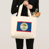 Tas met vlag van Belize (Voorkant (product))