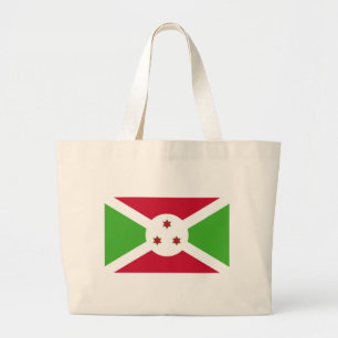 Tas met vlag van Burundi