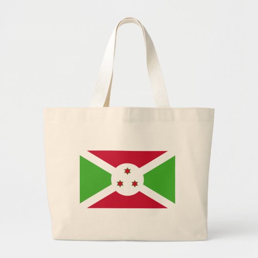 Tas met vlag van Burundi (Voorkant)