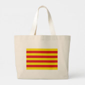 Tas met vlag van Catalonië (Achterkant)