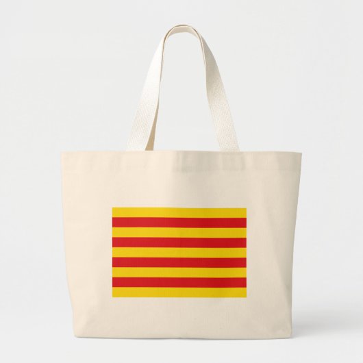 Tas met vlag van Catalonië (Voorkant)