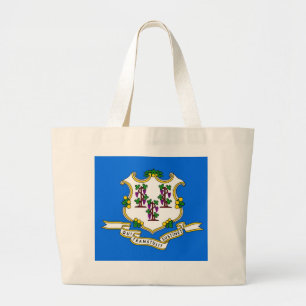 Tas met vlag van Connecticut State - Verenigde Sta