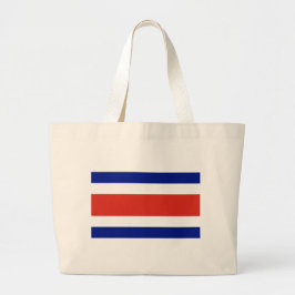 Tas met vlag van Costa Rica