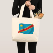 Tas met vlag van de Democratische Republiek Congo (Voorkant (product))
