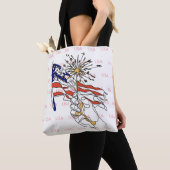 Tas met vlag van de VS (Dichtbij)