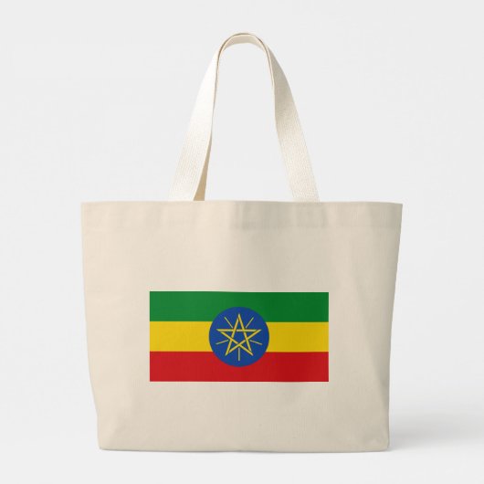 Tas met vlag van Ethiopië (Achterkant)