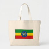 Tas met vlag van Ethiopië (Voorkant)