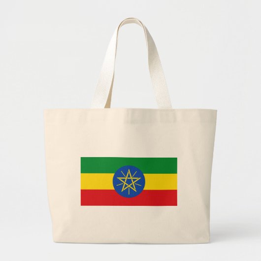 Tas met vlag van Ethiopië (Voorkant)