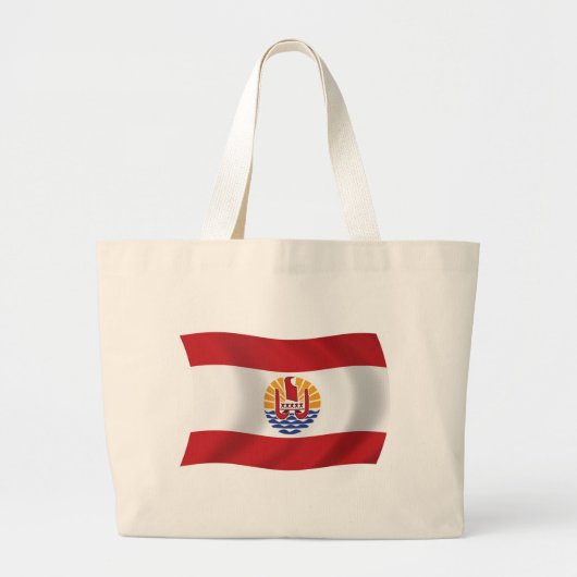 Tas met vlag van Frans-Polynesië (Voorkant)