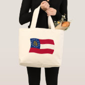 Tas met vlag van Georgia (Voorkant (product))