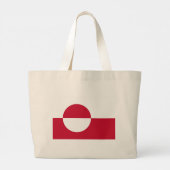 Tas met vlag van Groenland (Achterkant)