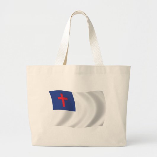 Tas met vlag van het christendom (Voorkant)