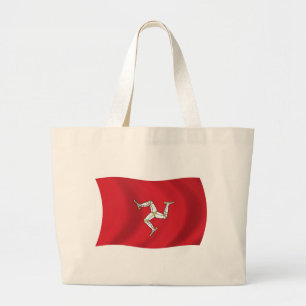 Tas met vlag van Isle of Man
