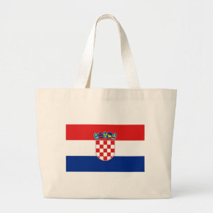 Tas met vlag van Kroatië