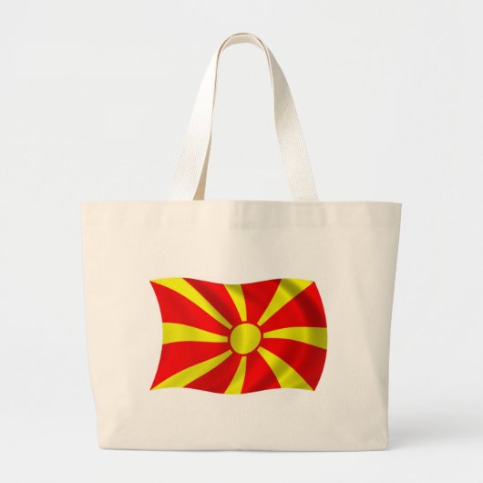 Tas met vlag van Macedonië (Voorkant)