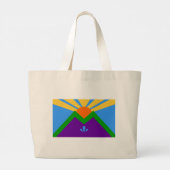 Tas met Vlag van Manitou Springs, Verenigde Staten (Achterkant)
