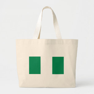 Tas met vlag van Nigeria