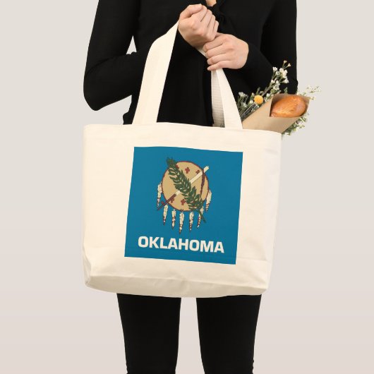 Tas met vlag van Oklahoma State - Verenigde Staten (Voorkant (product))