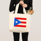 Tas met vlag van Puerto Rico - Verenigde Staten (Voorkant (product))