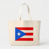 Tas met vlag van Puerto Rico - Verenigde Staten (Voorkant)