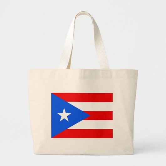 Tas met vlag van Puerto Rico - Verenigde Staten (Voorkant)