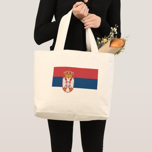 Tas met vlag van Servië (Voorkant (product))