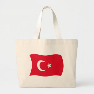 Tas met vlag van Turkije