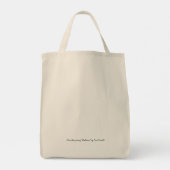 Tas met vlinder en hondenprint (Achterkant)