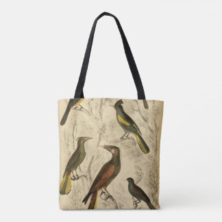 Tas met vogels uit Midden- en Zuid-Amerika