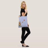 Tas met wandelende teddybeer (Op model)