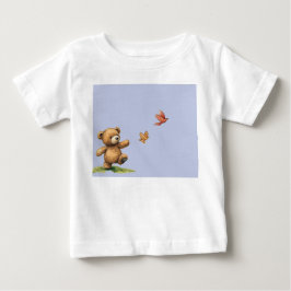 Tas met wandelende teddybeer