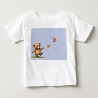 Tas met wandelende teddybeer