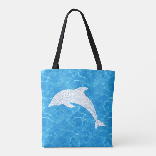 Tas met waterdolfijnen (Achterkant)