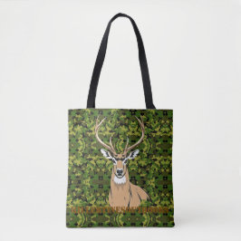 Tas met whitetail ontwerp op maat