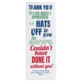 Tas met wijn voor dankbetuiging wijn cadeautas (Achterkant)