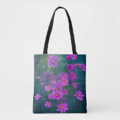 Tas met wilde bloemen Cosmos overal (Voorkant)