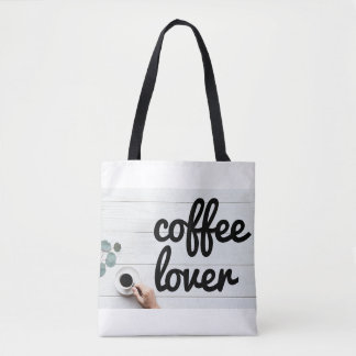 Tas met witte koffie