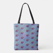 Tas met zeemeermin schelpenprint (Achterkant)