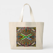 Tas met Zuid-Afrikaanse kleuren Design (Achterkant)