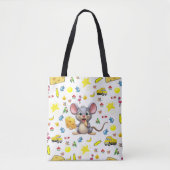 Tas, Mop Neus Kaas Trucks Sterren Tote Bag (Voorkant)