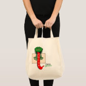 TAS MOSSGREEN FROG GROCERY (Voorkant (product))