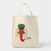 TAS MOSSGREEN FROG GROCERY (Voorkant)
