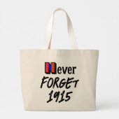 Tas 'Nooit vergeten 1915' (Achterkant)