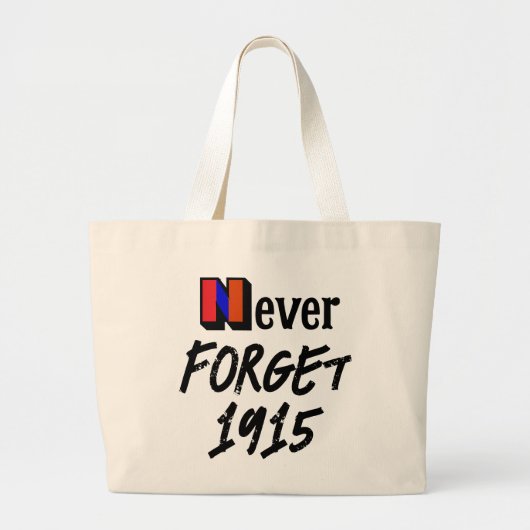Tas 'Nooit vergeten 1915' (Voorkant)