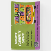 Tas of Behandel Halloween Banner (Verticaal)