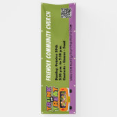 Tas of Behandel Halloween Banner (Verticaal)